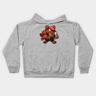 Pirate Dog Kids Hoodie